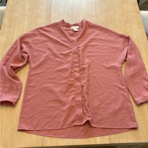 Cynthia Rowley Dusty Rose Blouse